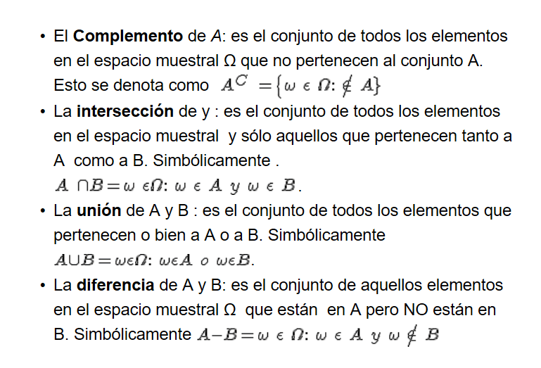 operaciones conjuntos